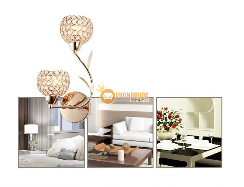Đèn tường kiểu dáng đơn giản treo đầu giường CM100-17
